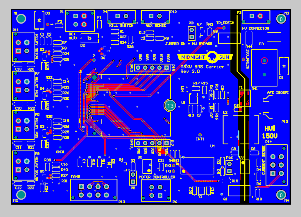 PCB LAYOUT — BOTTOM LAYER