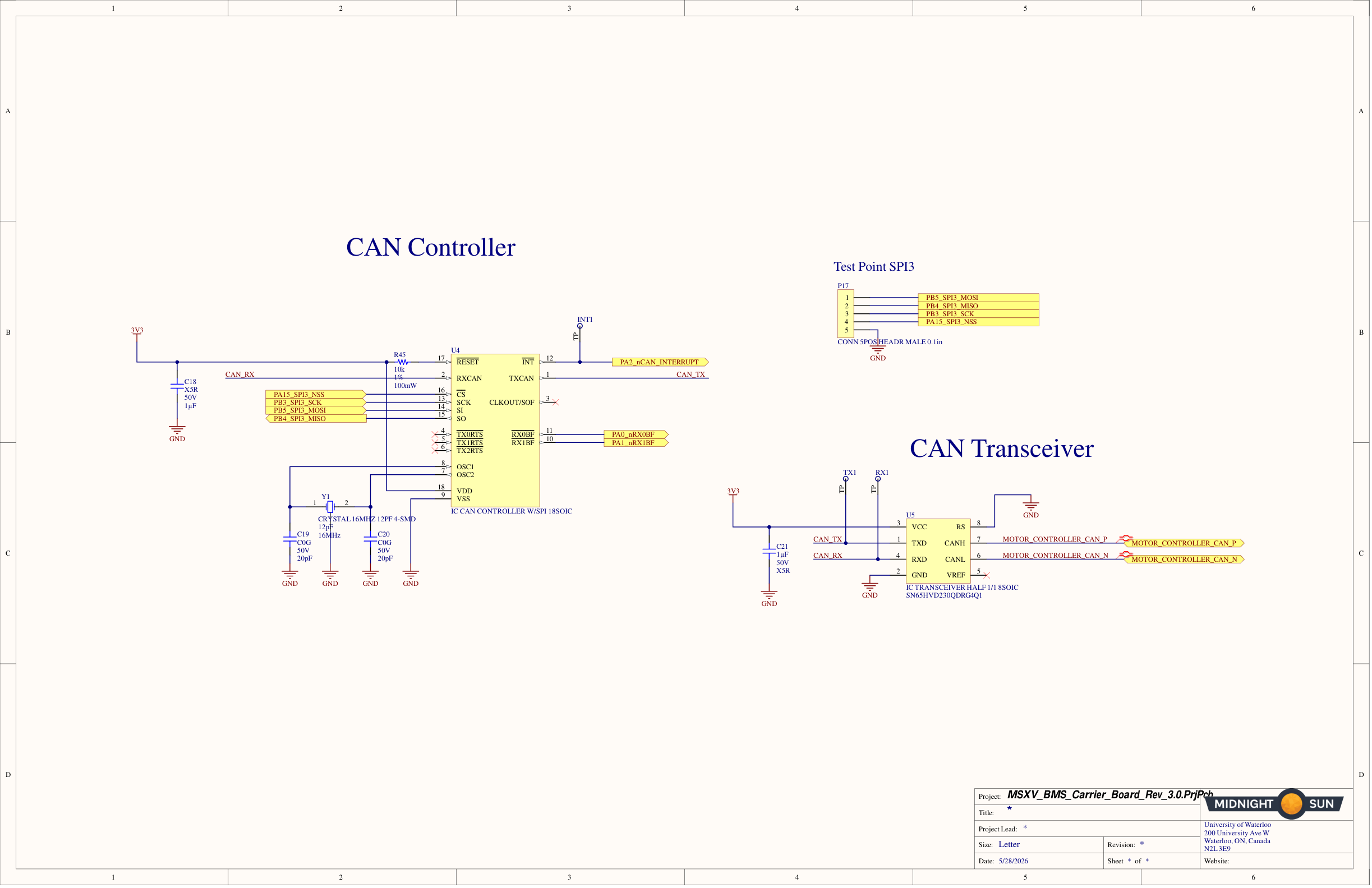 SCHEMATIC — PAGE 4