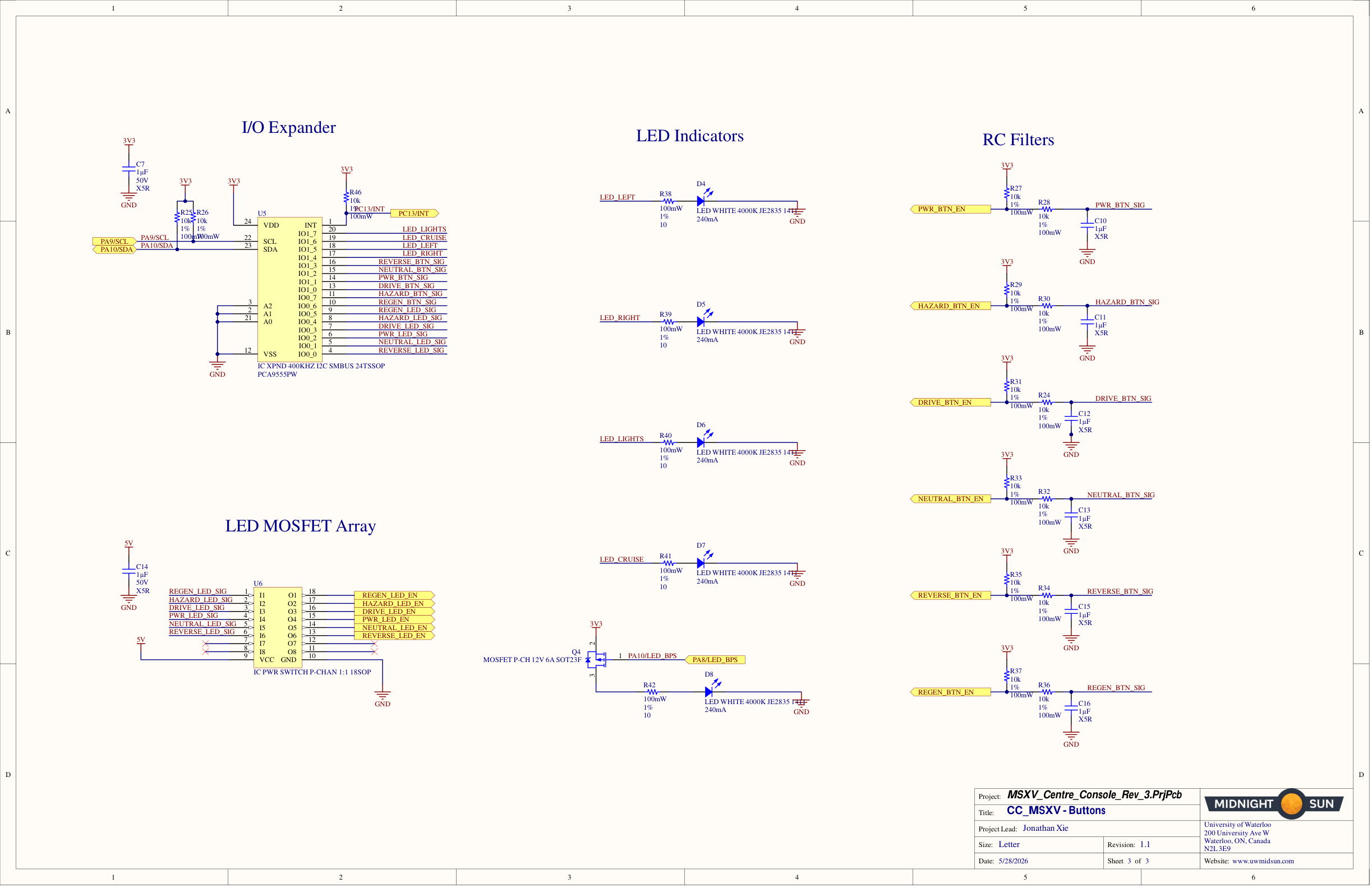 SCHEMATIC — PAGE 3